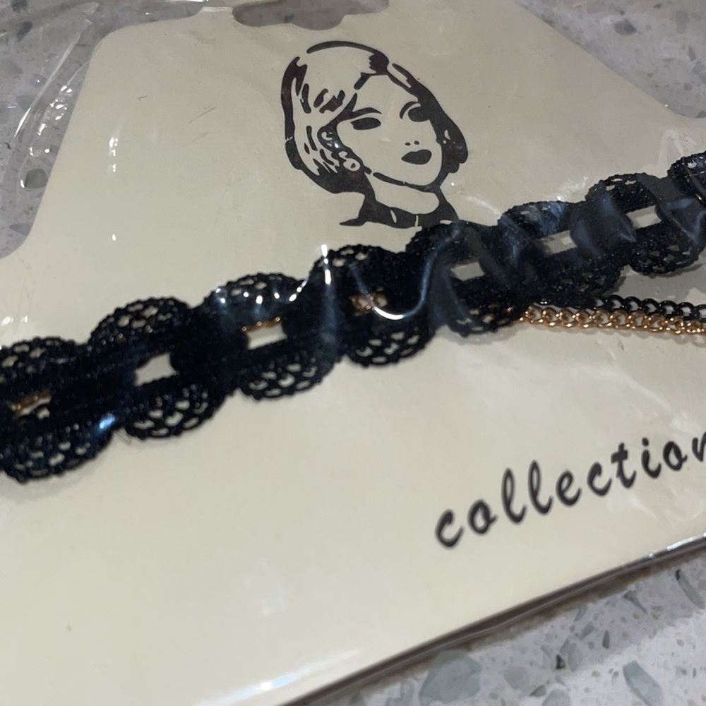 Choker with Chain Crown NEW - Picture 4 of 9